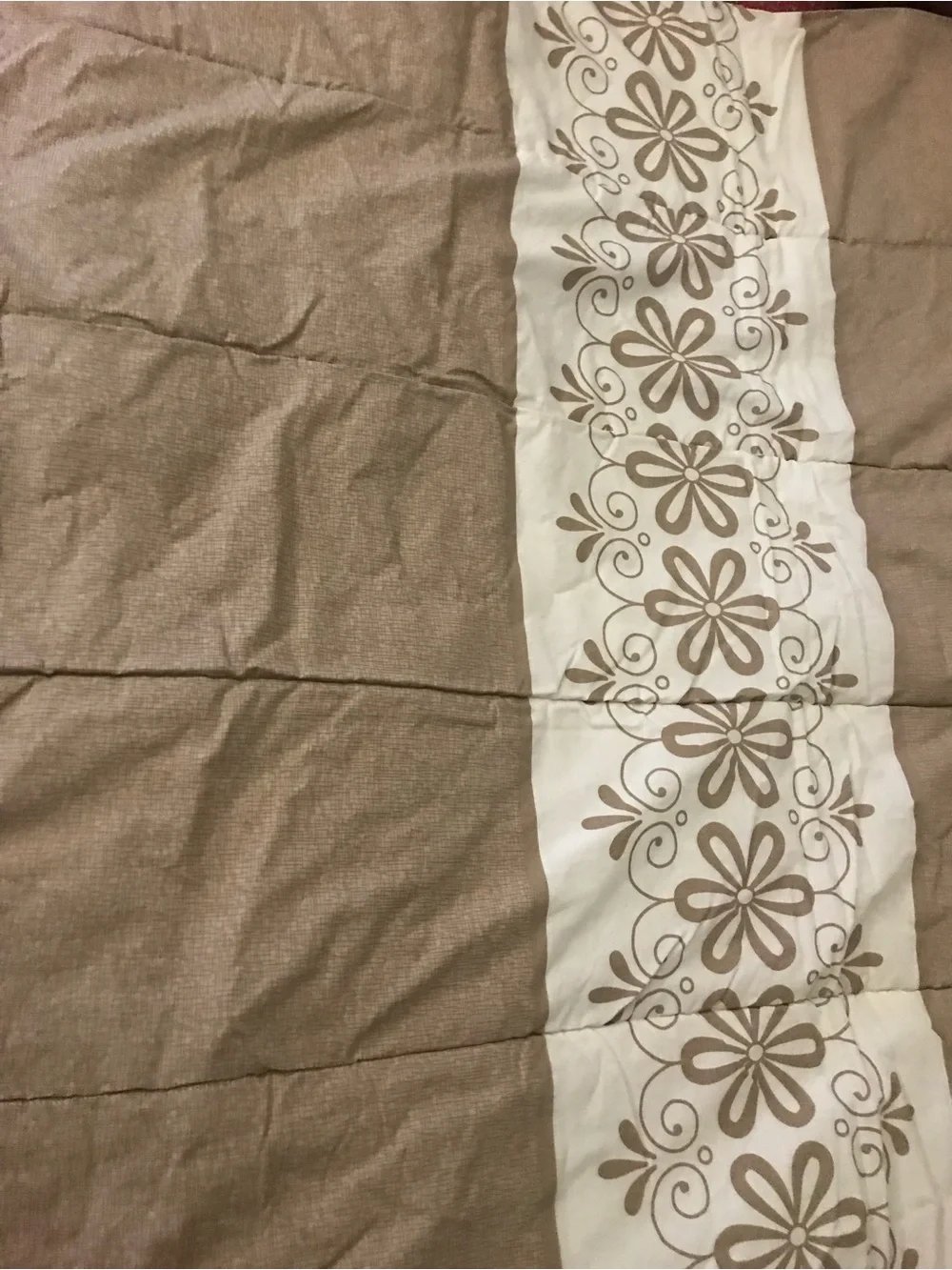 Taupe/beige Comforter
